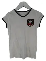 Vorschaubild 1 von Kinder Fanshirt Deutschland WM 2014 Fußball Gr. 116 Weiß
