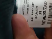 Vorschaubild 5 von Damen Sweatshirt XS Petrol Kurzarm Kapuze Sneaker Print