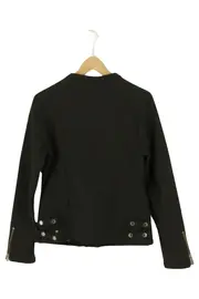 Vorschaubild 2 von Damen Outdoorjacke Bikerjacke Gr. 36/S Schwarz Modisch Elegant