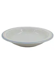 Vorschaubild 2 von Essteller 2er Set Porzellan Weiß Blau 22 cm Klassisch