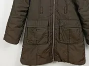 Vorschaubild 3 von Damen Winterjacke Kapuze gesteppt Braun Gr. 34 XS Freizeit