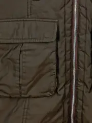 Vorschaubild 6 von Damen Winterjacke Kapuze gesteppt Braun Gr. 34 XS Freizeit