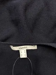 Vorschaubild 3 von Damen Pullover Blau Gr. 34/XS Casual V-Ausschnitt Baumwolle