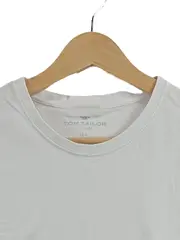 Vorschaubild 2 von Herren T-Shirt Basic Weiß Gr. M Rundhals Kurzarm
