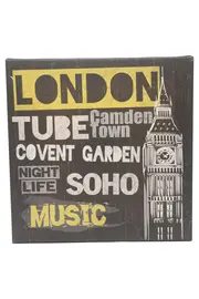 Vorschaubild 1 von Bild Set 3x Leinwand London New York Paris Städte Motiv Modern Deko