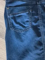 Vorschaubild 3 von Damen Jeansrock Gr. 36/S Blau Midirock Casual