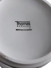Vorschaubild 3 von Thomas Germany Porzellan Krug Kanne Weiß Schwarze Streifen 21cm
