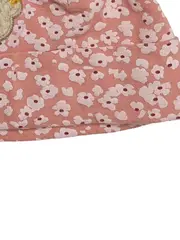 Vorschaubild 3 von Baby Mütze Gr. 49 Rosa Blumenmuster Baumwolle Kinder