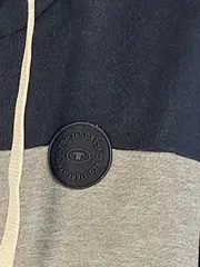 Vorschaubild 2 von Herren Pullover L Blau Gestreift Baumwolle Freizeit Casual Langarm