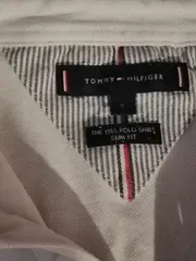 Vorschaubild 3 von Herren Poloshirt 1985 Slim Fit Weiß Gr. S Kurzarm