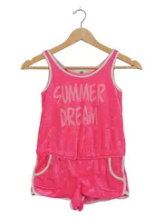 Vorschaubild 1 von Kinder Overall Jumpsuit Gr. S/116 Pink Sommer