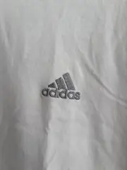 Vorschaubild 3 von Herren Sport Shirt Gr. M Weiß Kurzarm Baumwolle Polyester