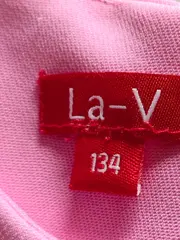 Vorschaubild 4 von Mädchen Freizeitkleid Pink Gr. 134 Casual Schleife
