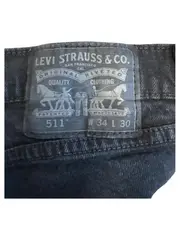 Vorschaubild 2 von 511 Herren Jeans Slim Fit Schwarz W34/L30 Stretch Hose