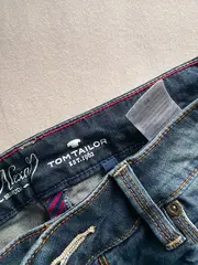 Vorschaubild 3 von Alexa Bermuda Jeans Shorts Damen Gr. 29 Blau Denim