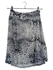 Vorschaubild 1 von Damen Faltenrock Gr. 40 Animal Print Midirock Mehrfarbig Freizeit