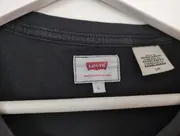 Vorschaubild 3 von Herren T-Shirt Schwarz Gr. 50/L Casual Logo Print Baumwolle