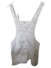 Vorschaubild 2 von Latzkleid Kinder 164 Weiß Casual Freizeitkleid