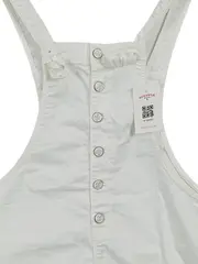 Vorschaubild 3 von Latzkleid Kinder 164 Weiß Casual Freizeitkleid