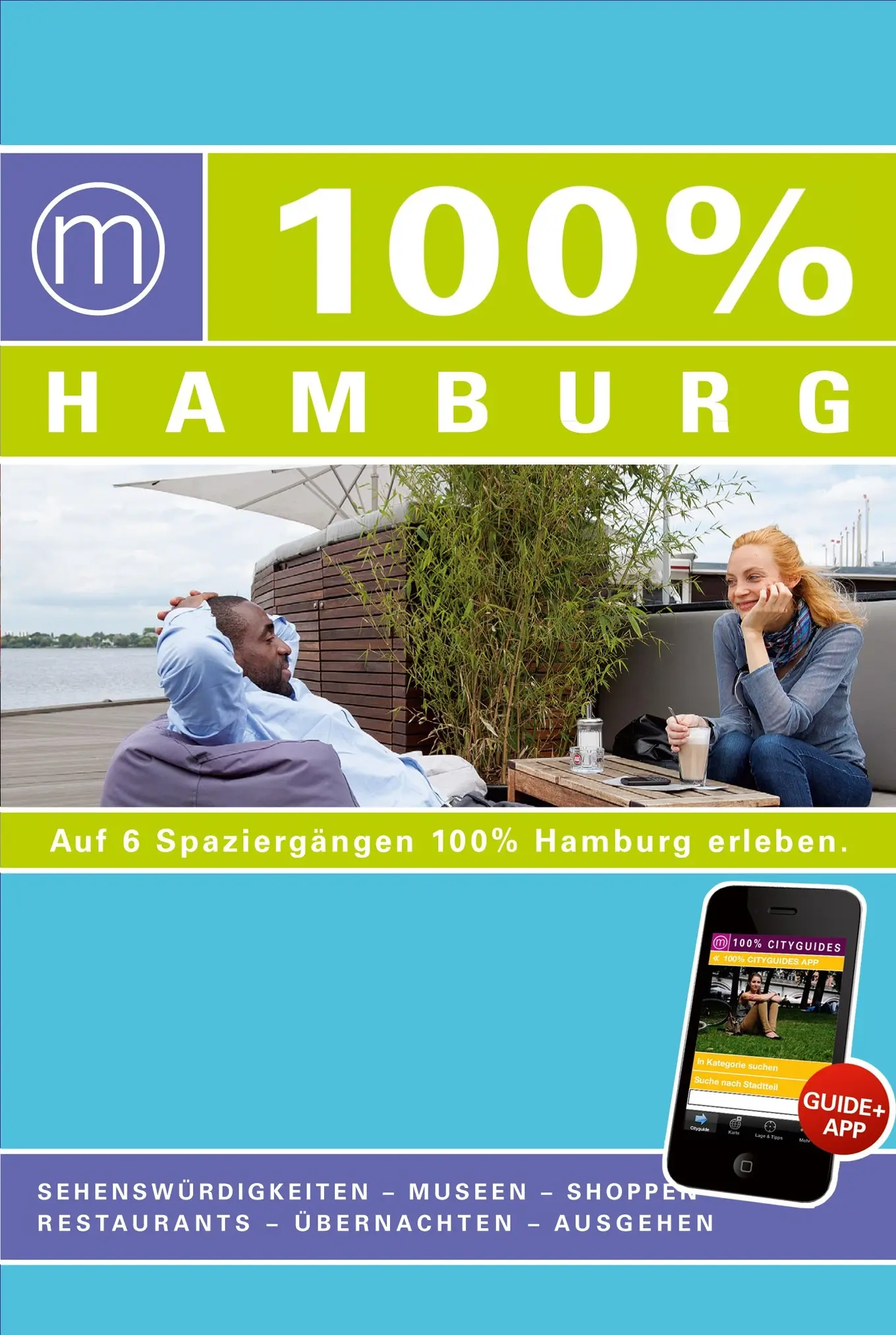 100% Cityguide Hamburg Reiseführer App Simone Smit Insider Tipps Spaziergänge