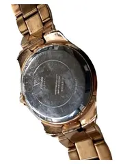 Vorschaubild 4 von W0143L3 Damen Armbanduhr Gold Elegant Strass Edelstahl 14cm