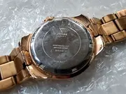 Vorschaubild 6 von W0143L3 Damen Armbanduhr Gold Elegant Strass Edelstahl 14cm