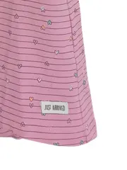 Vorschaubild 5 von Baby Mädchen T-Shirt Gr. 62 Rosa Gestreift Herzen