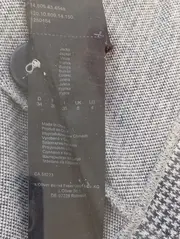 Vorschaubild 4 von Damen Blazer Gr. 34 Business Klassisch Kariert Mehrfarbig