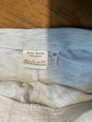 Vorschaubild 2 von Girls Mädchen Leggings Capri Grau Meliert Gr. 128
