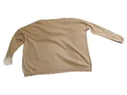 Vorschaubild 5 von Pullover Damen Basic Beige Gr. XS 100% Baumwolle