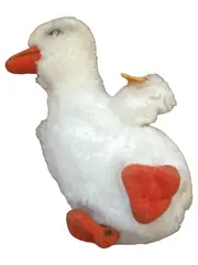 Vorschaubild 1 von Ente Plüschtier Stofftier Kuscheltier Weiß Modell 6205/14 Baby Kinder