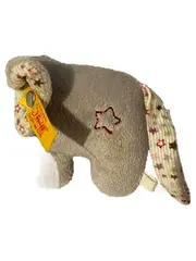 Vorschaubild 1 von Elefant Plüschtier Kuscheltier Grau mit Stern Knopf im Ohr