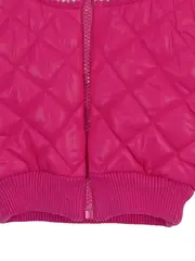 Vorschaubild 5 von Kinder Steppjacke Mädchen Pink Gr. 68 (6 Monate) Norwegermuster