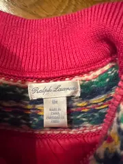 Vorschaubild 7 von Kinder Steppjacke Mädchen Pink Gr. 68 (6 Monate) Norwegermuster
