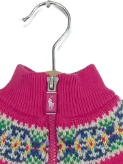 Vorschaubild 4 von Kinder Steppjacke Mädchen Pink Gr. 68 (6 Monate) Norwegermuster