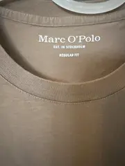 Vorschaubild 2 von T-Shirt Herren Regular Fit Beige Gr. M Basic 100% Baumwolle