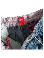 Vorschaubild 5 von Baby Mädchen Jeans Hose Gr. 86 Blau Blumenstickerei