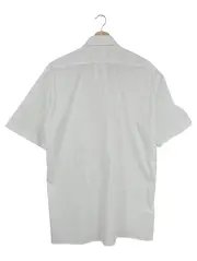 Vorschaubild 2 von Herren Kurzarm Hemd Weiß Gr. XL 43/44 Regular Fit Business