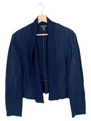Vorschaubild 1 von Damen Blazer Gr. 42 Blau Casual Lyocell Viskose