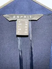 Vorschaubild 4 von Damen Blazer Gr. 42 Blau Casual Lyocell Viskose