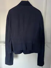 Vorschaubild 2 von Damen Blazer Gr. 42 Blau Casual Lyocell Viskose