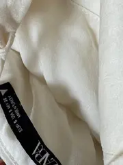 Vorschaubild 4 von Damen Sommerkleid Maxikleid Trägerkleid Weiß Gr. 36/S Casual