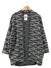 Vorschaubild 1 von Damen Strickjacke Grau Meliert Gr. 36/S Cardigan Klassisch Casual