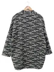 Vorschaubild 2 von Damen Strickjacke Grau Meliert Gr. 36/S Cardigan Klassisch Casual