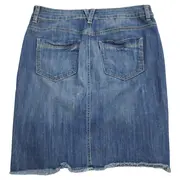 Vorschaubild 2 von Damen Jeansrock Gr. 38 Blau Casual Denim