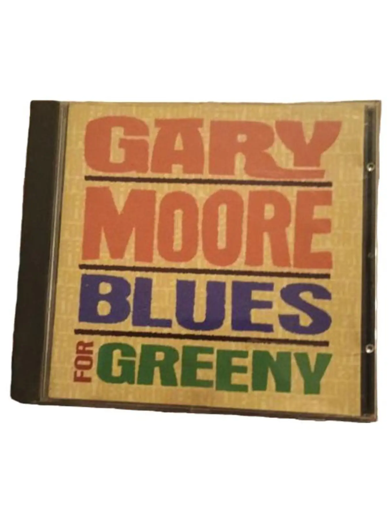 Gary Moore Blues for Greeny CD Album Blues Rock Gitarren Meisterwerk