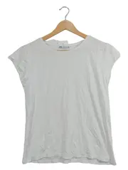 Vorschaubild 1 von Damen T-Shirt Basic Weiß Gr. 38/M Kurzarm