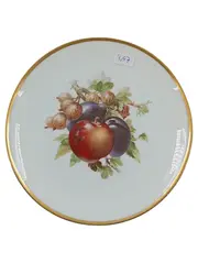 Vorschaubild 1 von Thomas Sèvres Kuchenteller 20 cm Porzellan Weiß Obst Motiv Goldrand