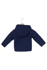 Vorschaubild 2 von Kinder Steppjacke Gr. 86 Blau Casual Kapuze Gesteppt