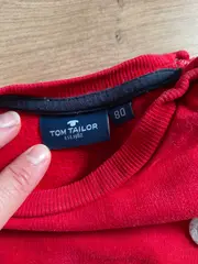 Vorschaubild 3 von Baby Pullover Monster Gr. 80 Rot Sweatshirt Kinder